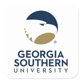 Georgia Southern University Square Sticker