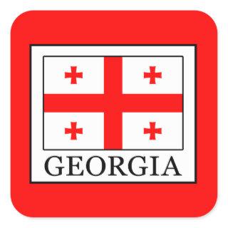 Georgia Square Sticker