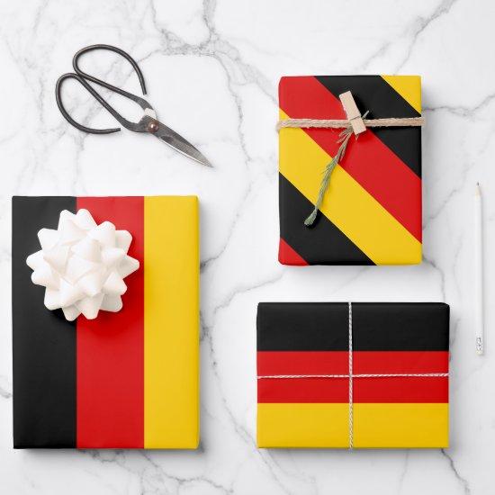 German Flag Colors Black Red Gold