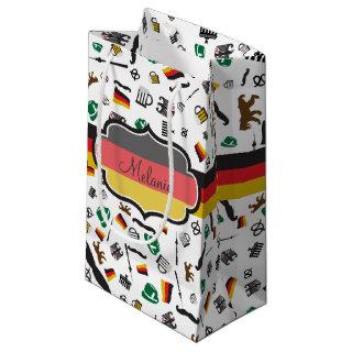 German items with Flag of Germany Small Gift Bag
