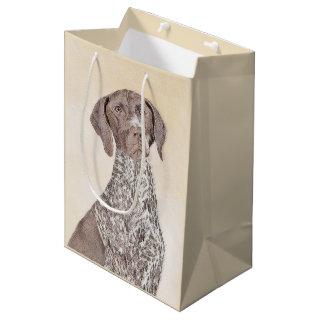 German Shorthaired Pointer Painting - Dog Art Medium Gift Bag