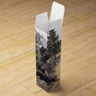 German Wirehaired Pointer   Wine Box