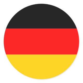 Germany Flag Round Sticker