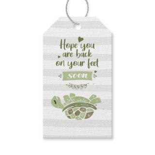Get Well Soon Wishes Sympathy Modern Gift Tags