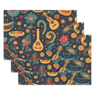 Get Your Fiesta On with Trendy CincoDeMayo Pattern  Sheets