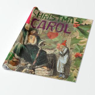 Ghost of Christmas Present Illustration Scrooge