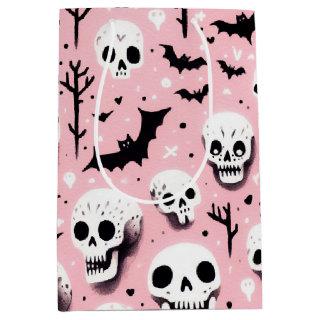 Ghost pink Helloween   Sheets Medium Gift Bag