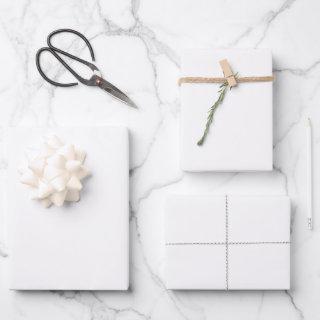Ghost White Solid Color  Sheets