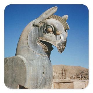 Giant griffin, Persian, c.516-465 BC Square Sticker