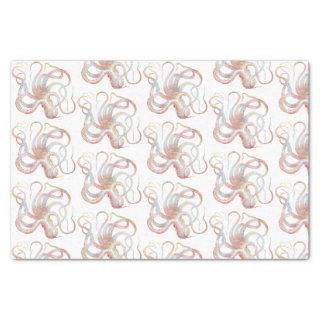 Giant Squid Coral Octopus Tissue Paper