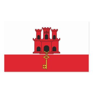 Gibraltar Flag Rectangular Sticker