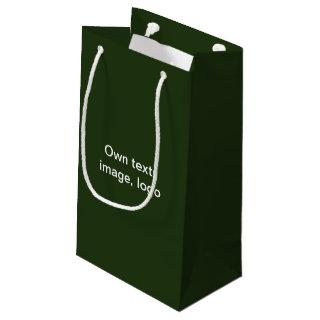Gift Bag Small uni Green