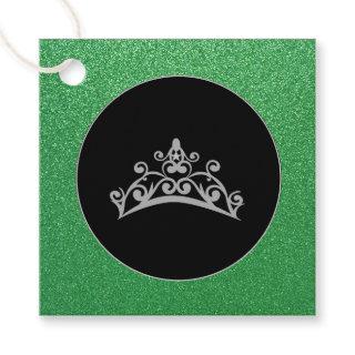 Gift-FavorTag -Pageant USA America Tiar Crown Favor Tags