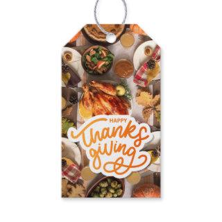Gift Tag - November - Happy Thanksgiving