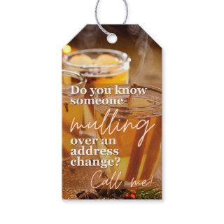 Gift Tag - November - Mulling Over Address Change?