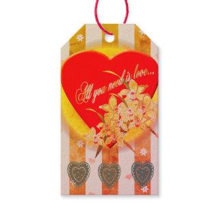 gift tag Valentine's Day