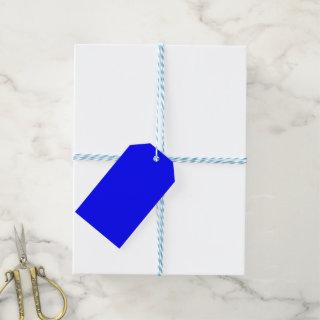 Gift Tags Royal Blue-Red