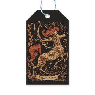 Gift Tags Sagittarius Celestial Zodiac Art