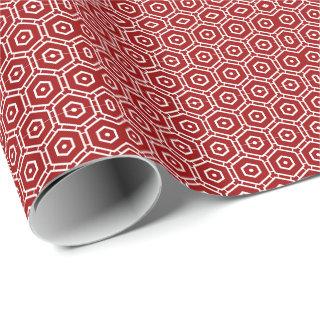 Gift Wrap - Hexagon Pattern