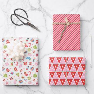 Gifts of Christmas Red and Pink  She