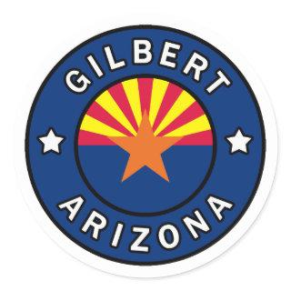 Gilbert Arizona Classic Round Sticker