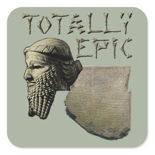 Gilgamesh: Totally Epic Square Sticker