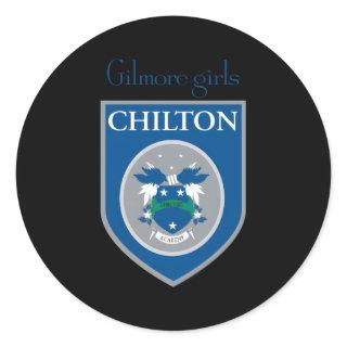 Gilmore Chilton Crest Classic Round Sticker