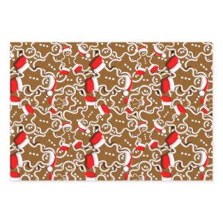 Gingerbread Man Christmas Santa Claus  Sheets
