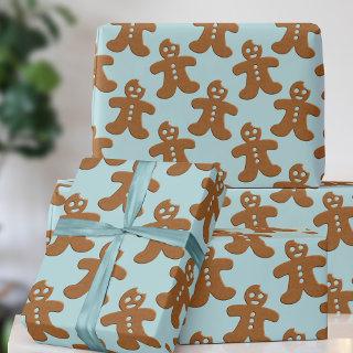 Gingerbread Man Pattern Christmas