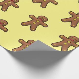 Gingerbread Men Cookies Pattern