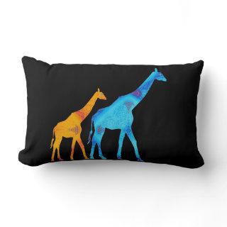 Giraffe Lumbar Pillow