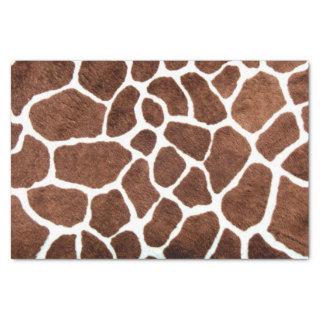 Giraffe spots tissue paper