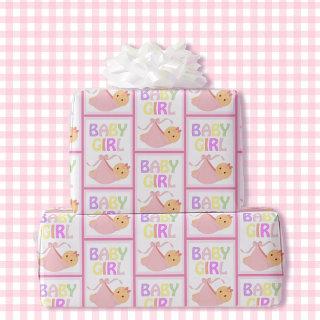 Girl Baby Shower Cute Pastel Pink Blanket
