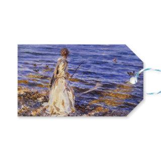 Girl Fishing (by John Singer Sargent) Gift Tags