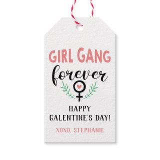 Girl Gang Forever Galentine's Day Tag