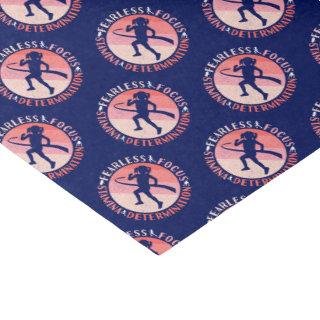Girls Running Mindset - Focus Fearless Runner Tissue Paper