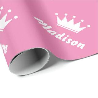 Girly pink princess crown  | Matte