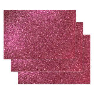 Girly Sparkly Wine Burgundy Red Glitter  Sheets
