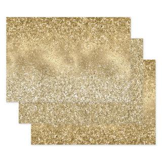 Glam Gold Glitzy Sparkle Glitter     Sheets