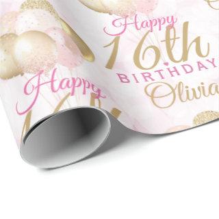 Glamorous 16th Birthday Balloon