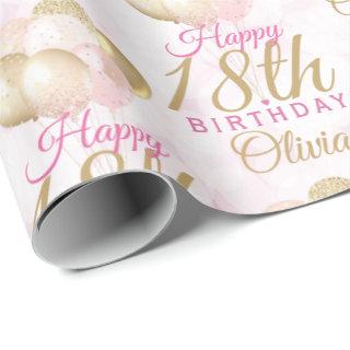 Glamorous 18th Birthday Balloon