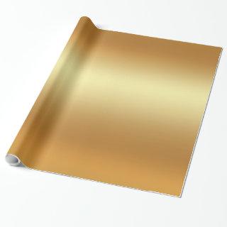 Glamour Faux Gold Elegant Modern Golden Glossy