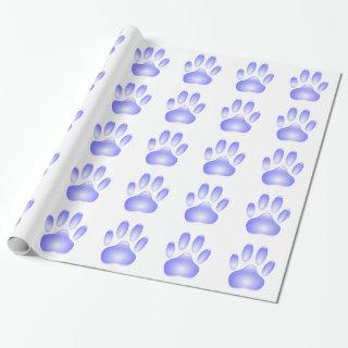 Glass Dog Paw Print
