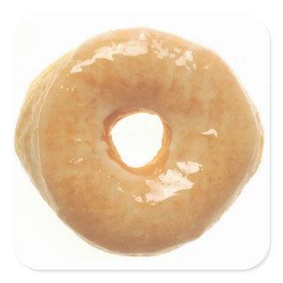 Glazed Donut Square Sticker
