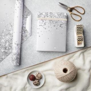 Glitter silver confetti sparkle Christmas Xmas