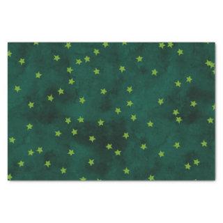 Glitter stars on grunge paper