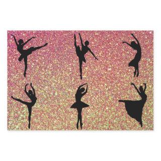 Glittery Ballet Dance Ballerina Dancer  Sheets