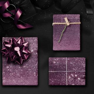 Glitzy Foil | Rose Gold Mauve Pink Blush Faux Glam  Sheets