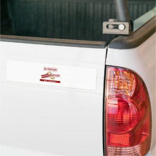 Glorious Interruption: A Golden Beginning Bumper Sticker
