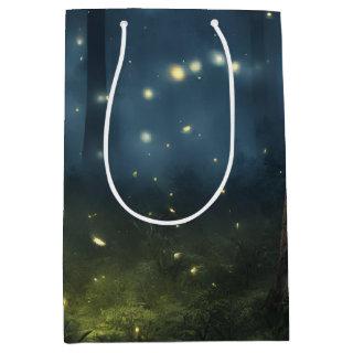 Glowing Forest Fireflies Medium Gift Bag